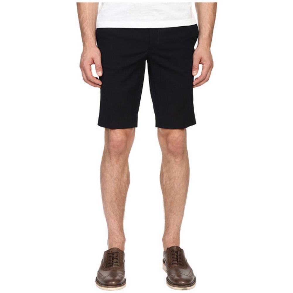 The Kooples striped seersucker dress fitted shorts